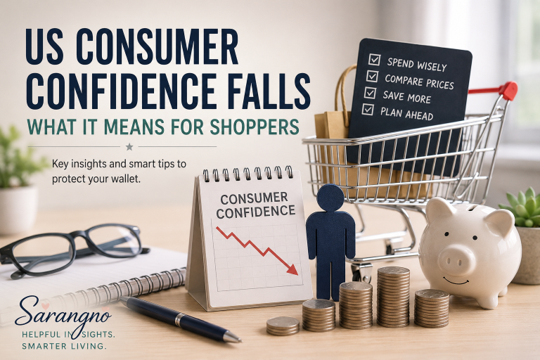 US consumer confidence falls as Americans worry about inflation, jobs, and household spending