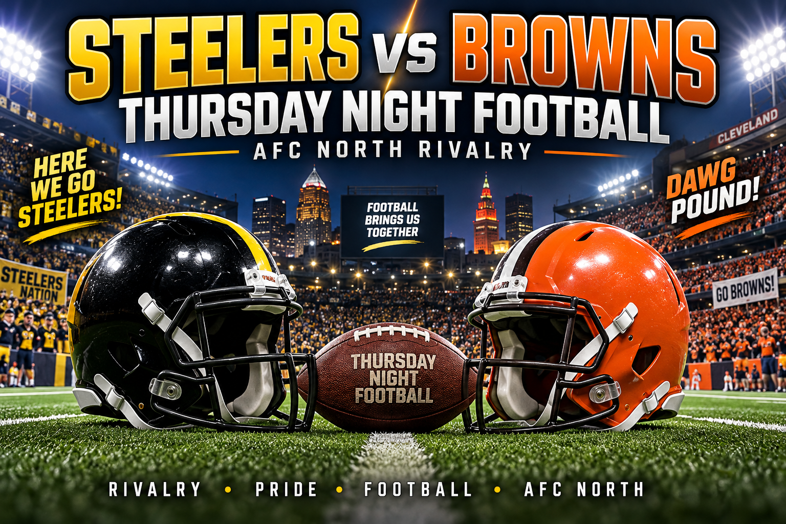 Steelers vs Browns Thursday Night Football