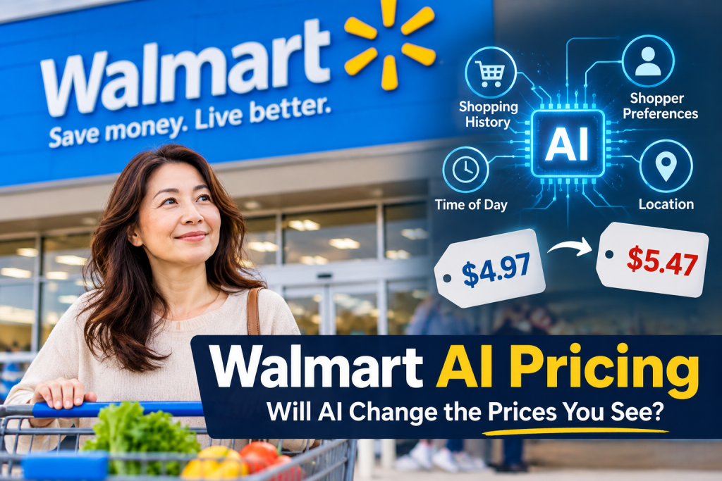 Walmart AI Pricing and artificial intelligence shopping technology