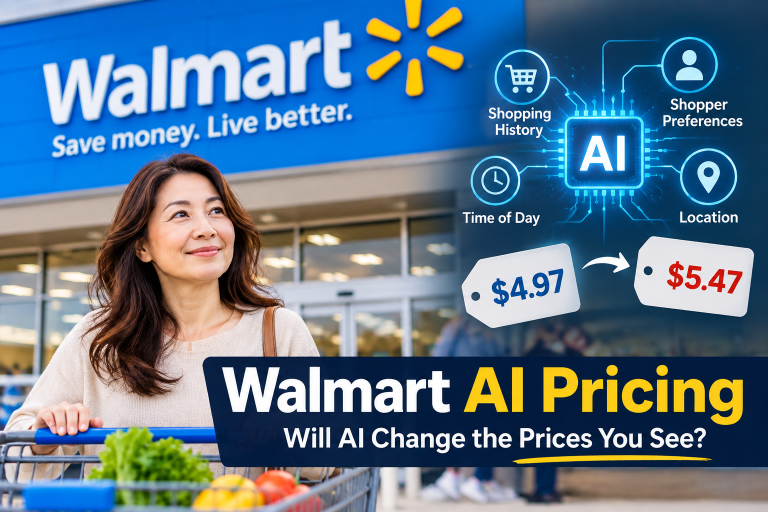 Walmart AI Pricing and artificial intelligence shopping technology