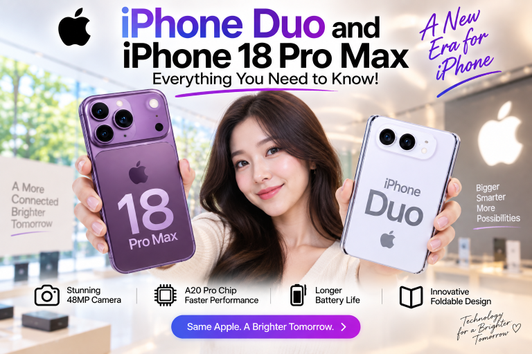 iPhone 18 Pro Max and iPhone Duo features